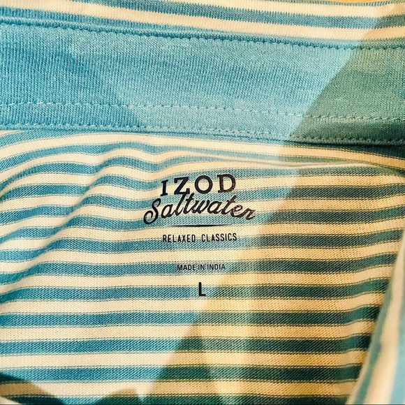 NWT Izod Saltwater Polo Chatham Point Polo Sz Large - Picture 4 of 9